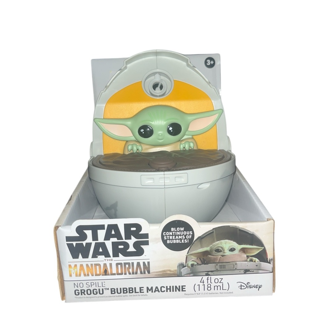Star Wars Mandalorian Grogu Bubble Machine